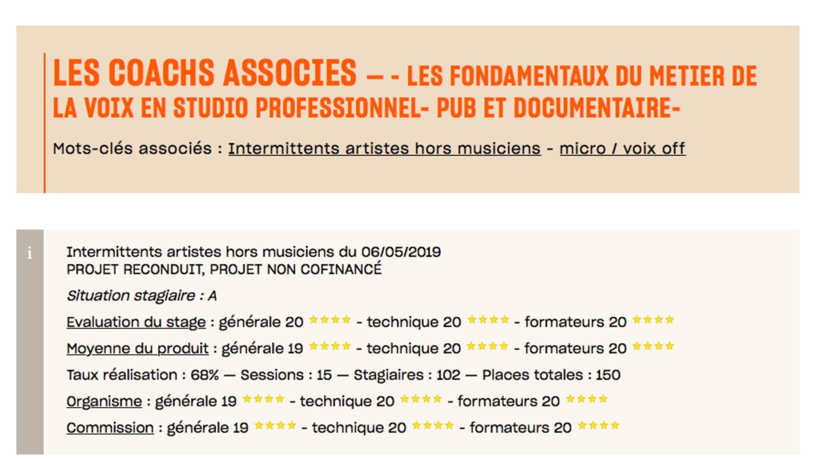 Evaluation génarale à froid FONDAMENTAUX