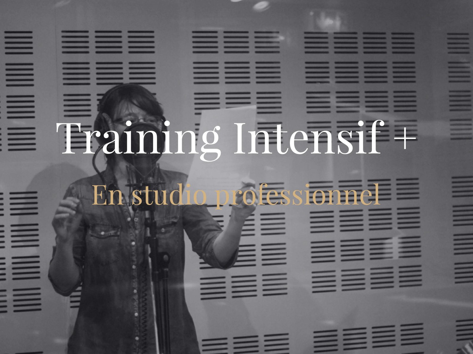 portfolio-training-01 Training Intensif + en studio professionnel